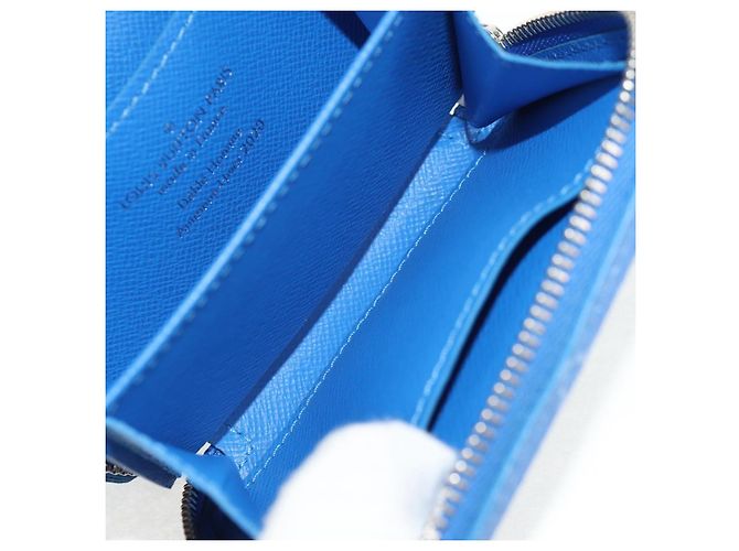 Portafoglio Soft Trunk Clouds Louis Vuitton Blu M45440 LV Auth 144891SAM - vista 21