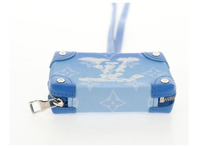 Portafoglio Soft Trunk Clouds Louis Vuitton Blu M45440 LV Auth 144891SAM - vista 5