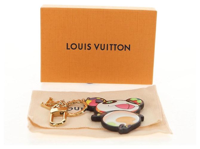 LOUIS VUITTON LV �~ TM Portachiavi Monogram Super Flat M02467 LV Auth 145798SAM Multicolore - vista 12