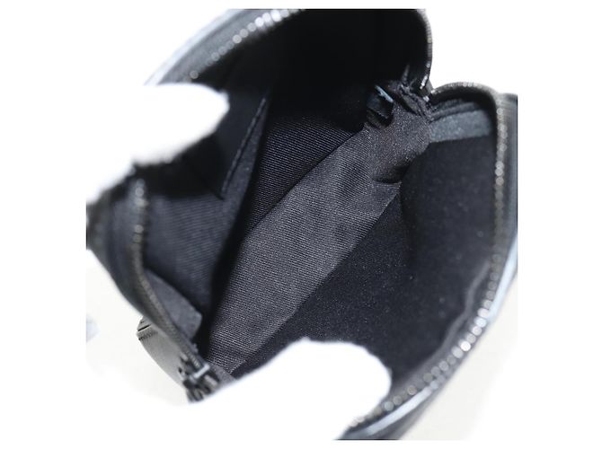 LOUIS VUITTON Borsa Messenger Danube Taiga Rainbow Nera M30332 LV Auth 146086SAM Nero - vista 10