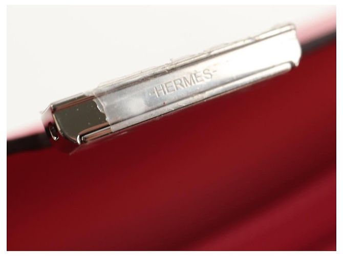 Hermès HERMES Lange Constance Geldbörse Leder Rosa Auth 141188SM Pink - Ansicht 7