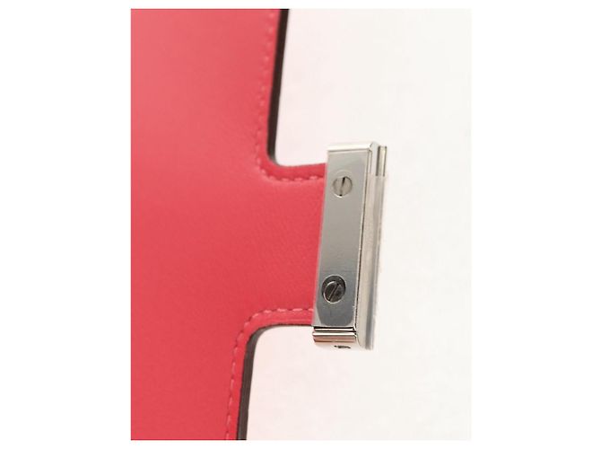Hermès HERMES Lange Constance Geldbörse Leder Rosa Auth 141188SM Pink - Ansicht 9