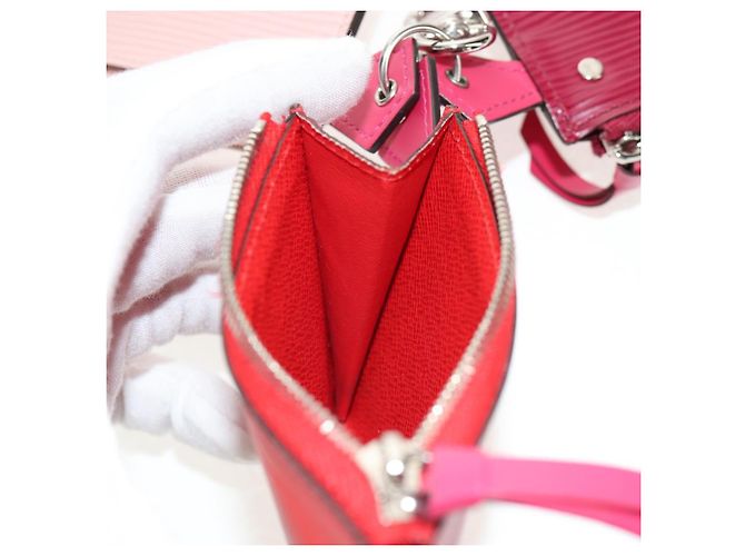 LOUIS VUITTON Epi Trio Pass Card Case Multicolor M62254 LV Auth 146539SAM Multiple colors - view 16