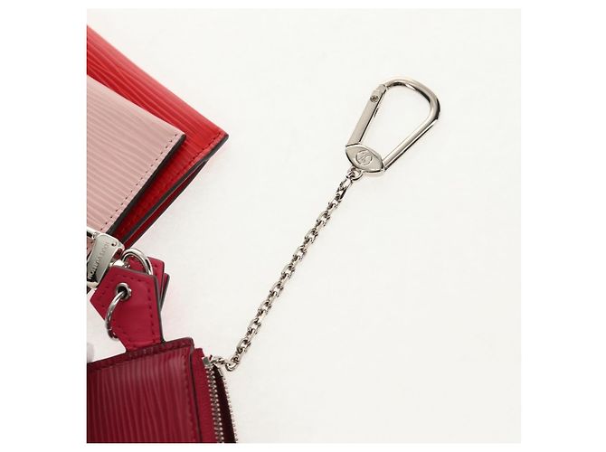 LOUIS VUITTON Epi Trio Pass Card Case Multicolor M62254 LV Auth 146539SAM Multiple colors - view 20