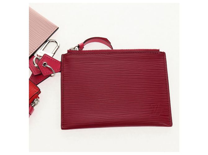 LOUIS VUITTON Epi Trio Pass Card Case Multicolor M62254 LV Auth 146539SAM Multiple colors - view 8