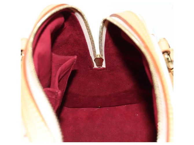 LOUIS VUITTON Handtasche Priscilla Monogramm Multicolor Weiß M40096 Auth 148523SAM - Ansicht 23