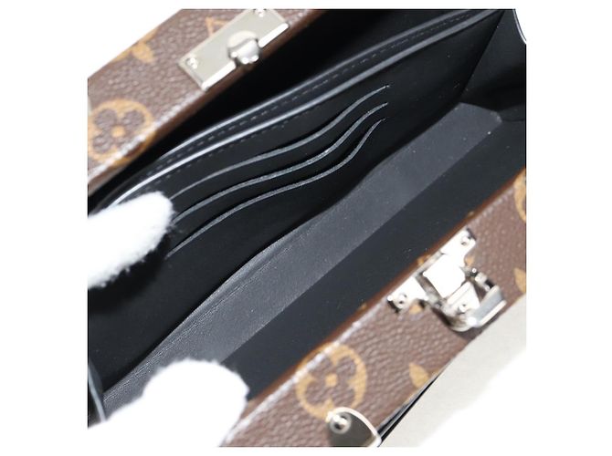 Cartera Larga Trunk Monogram Macassar LOUIS VUITTON M20250 LV Auth 148520SAM Monograma - vista 11