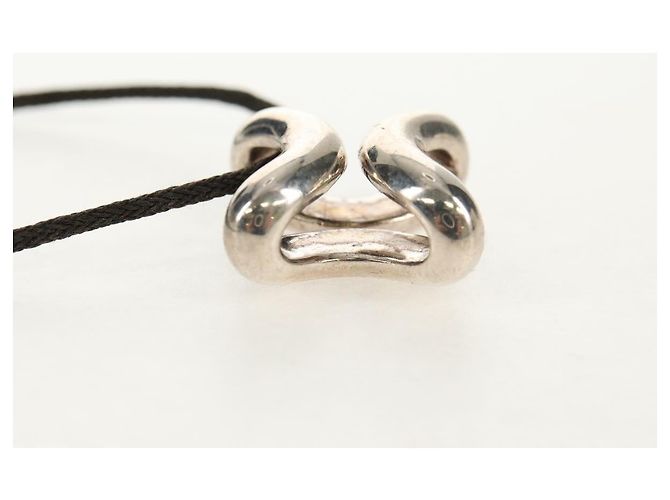 Hermès Collana HERMES Lima Ag925 Argento Auth 140415SM - vista 13