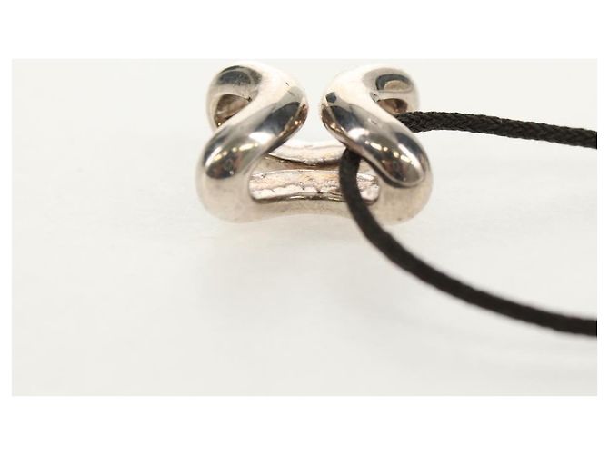 Hermès Collana HERMES Lima Ag925 Argento Auth 140415SM - vista 14