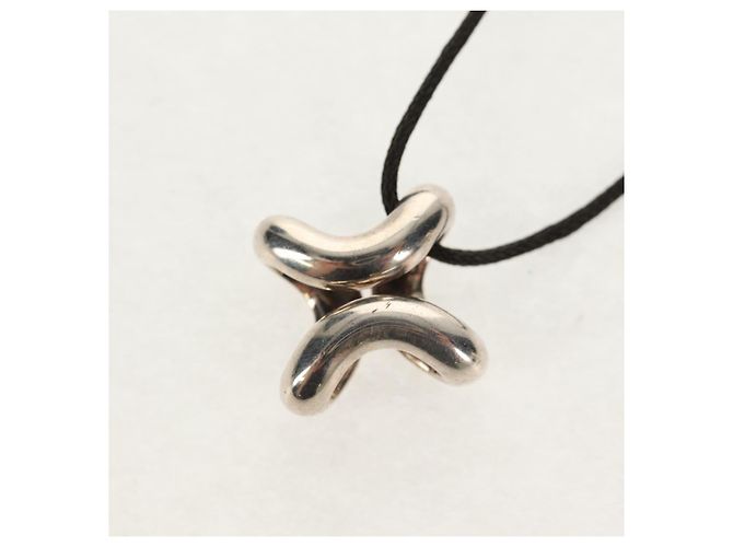 Hermès Collana HERMES Lima Ag925 Argento Auth 140415SM - vista 3