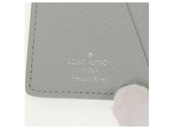LOUIS VUITTON Multicolor Organizer De Poch Card Case Gray M13910 LV Auth 136560SAM Brown - view 10