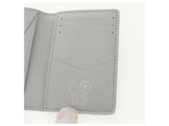 LOUIS VUITTON Multicolor Organizer De Poch Card Case Gray M13910 LV Auth 136560SAM Brown - view 19