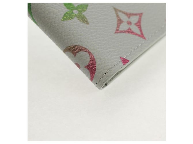 LOUIS VUITTON Multicolor Organizer De Poch Card Case Gray M13910 LV Auth 136560SAM Brown - view 7