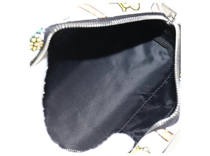 FENDI Zucca Canvas Tasche Weiß Silber Authentisch 140366SAM - Ansicht 10