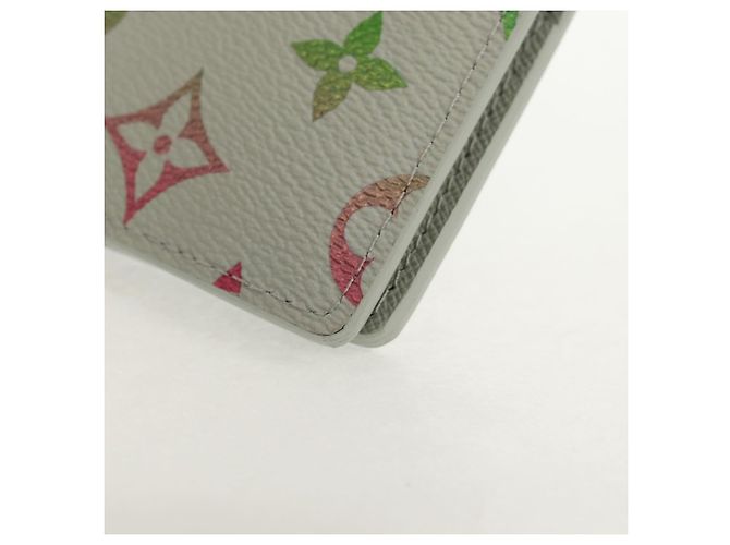 LOUIS VUITTON Multicolor Organizer De Poch Card Case Gray M13910 LV Auth 147575SAM Brown - view 14