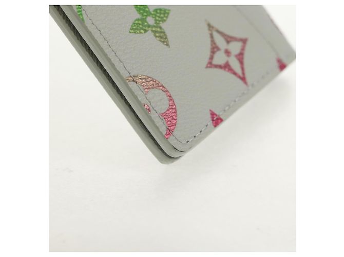 LOUIS VUITTON Multicolor Organizer De Poch Card Case Gray M13910 LV Auth 147575SAM Brown - view 15