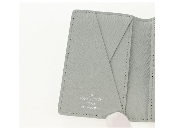 LOUIS VUITTON Multicolor Organizer De Poch Card Case Gray M13910 LV Auth 147575SAM Brown - view 17