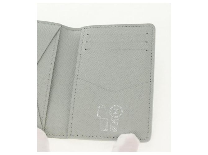 LOUIS VUITTON Multicolor Organizer De Poch Card Case Gray M13910 LV Auth 147575SAM Brown - view 18
