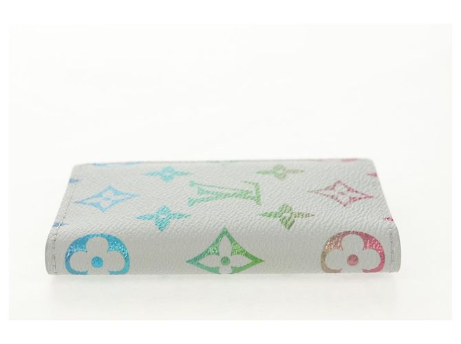 LOUIS VUITTON Multicolor Organizer De Poch Card Case Gray M13910 LV Auth 147575SAM Brown - view 4