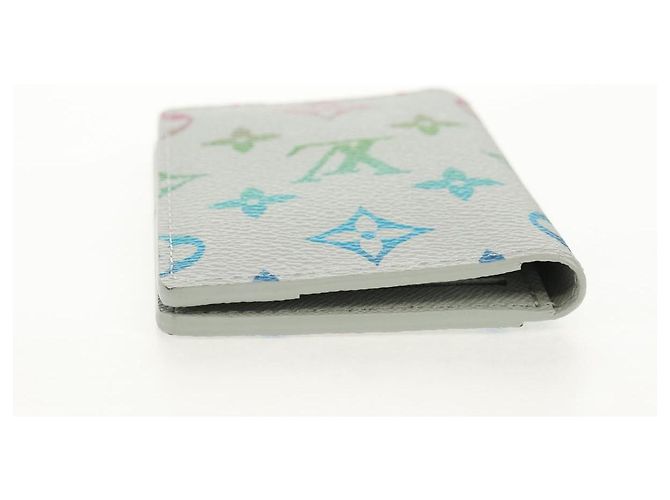 LOUIS VUITTON Multicolor Organizer De Poch Card Case Gray M13910 LV Auth 147575SAM Brown - view 5