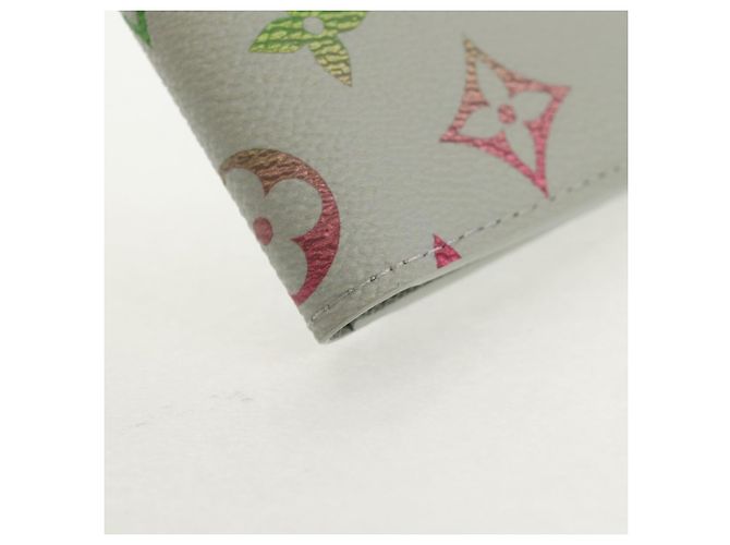 LOUIS VUITTON Multicolor Organizer De Poch Card Case Gray M13910 LV Auth 147575SAM Brown - view 7