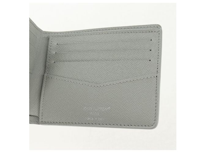 LOUIS VUITTON Multicolor Portefeuille Slender Wallet Gray M14354 LV Auth 147576SAM Brown - view 19
