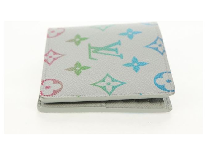 LOUIS VUITTON Multicolor Portefeuille Slender Wallet Gray M14354 LV Auth 147576SAM Brown - view 3