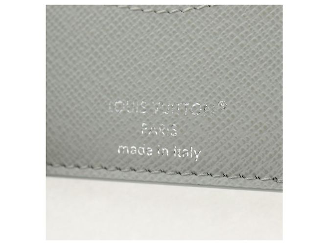 LOUIS VUITTON Multicolor Portefeuille Slender Wallet Gray M14354 LV Auth 147576SAM Brown - view 9