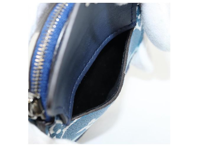 LOUIS VUITTON Cintura Monogram Escal 37,6" Blu M0253W LV Auth 147571SM Monogramma - vista 15