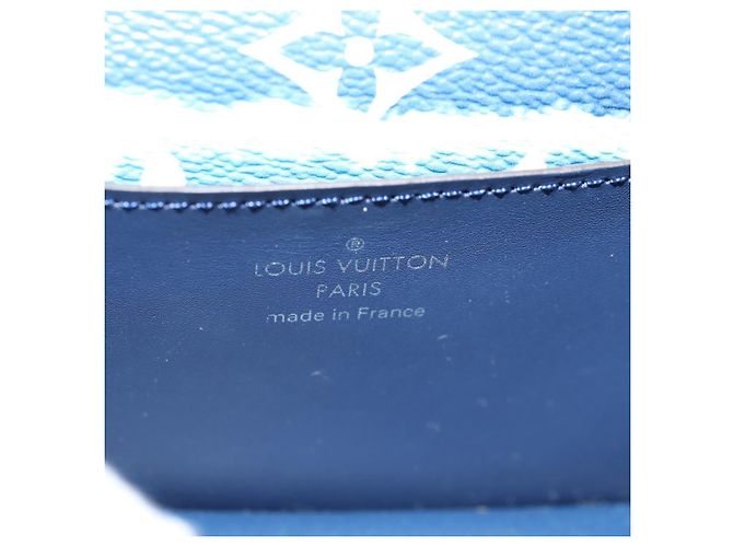 LOUIS VUITTON Cintura Monogram Escal 37,6" Blu M0253W LV Auth 147571SM Monogramma - vista 17