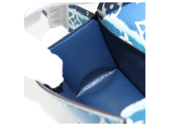 LOUIS VUITTON Cintura Monogram Escal 37,6" Blu M0253W LV Auth 147571SM Monogramma - vista 19