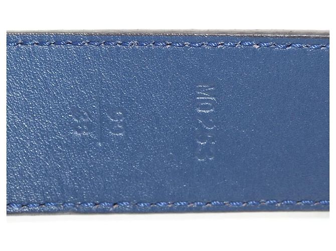 LOUIS VUITTON Cintura Monogram Escal 37,6" Blu M0253W LV Auth 147571SM Monogramma - vista 23