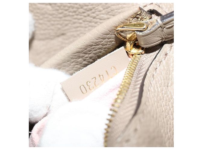 LOUIS VUITTON Borsa Montsouris PM Monogram Empreinte Bronzo M45410 LV Auth hk3223M - vista 11