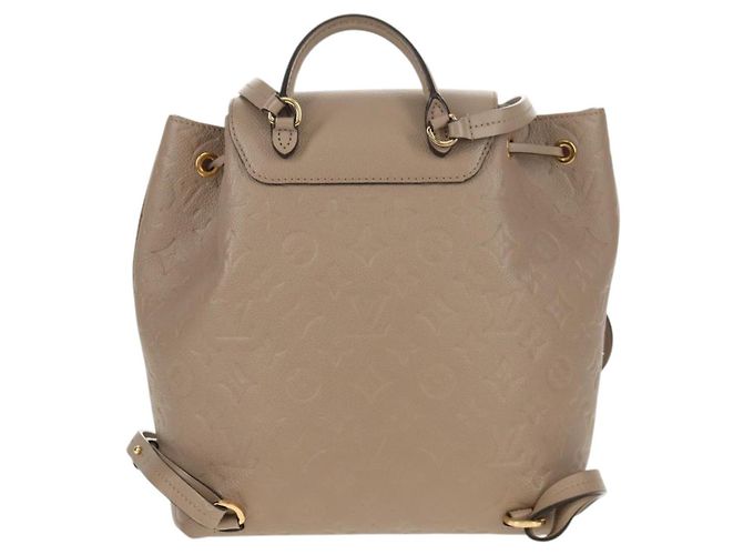 LOUIS VUITTON Borsa Montsouris PM Monogram Empreinte Bronzo M45410 LV Auth hk3223M - vista 2