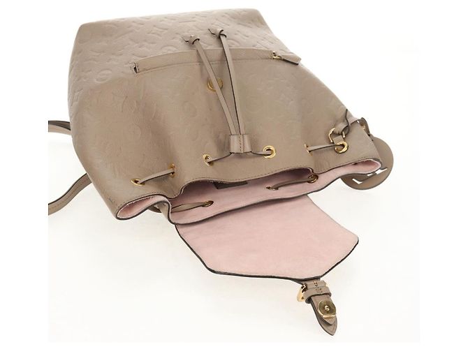 LOUIS VUITTON Borsa Montsouris PM Monogram Empreinte Bronzo M45410 LV Auth hk3223M - vista 24