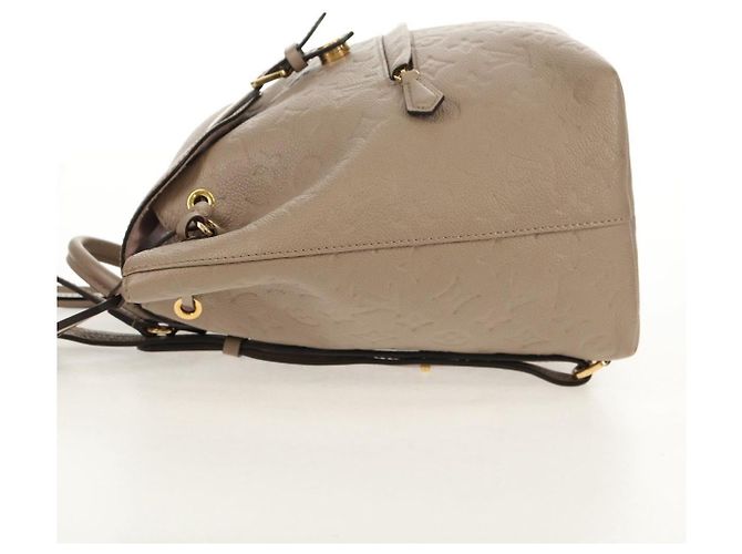 LOUIS VUITTON Borsa Montsouris PM Monogram Empreinte Bronzo M45410 LV Auth hk3223M - vista 3