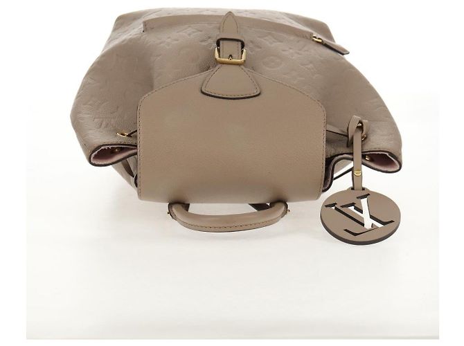 LOUIS VUITTON Borsa Montsouris PM Monogram Empreinte Bronzo M45410 LV Auth hk3223M - vista 6