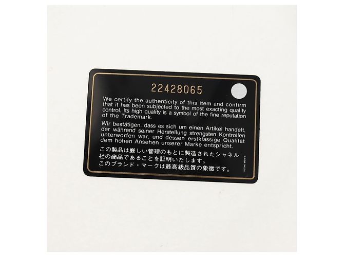 CHANEL Zaino Matelassé Denim Rosa Oro CC Auth 145070SAM D'oro - vista 11