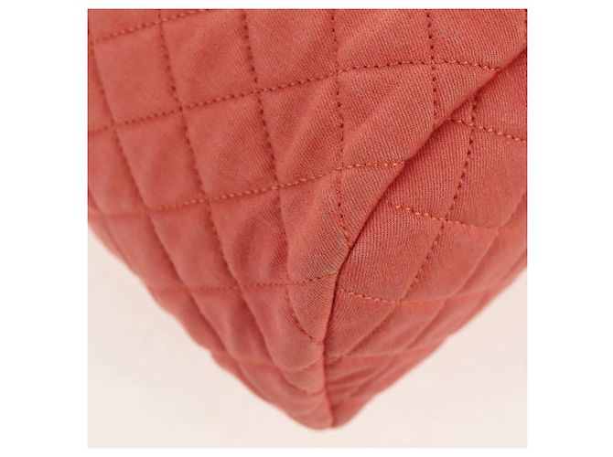 CHANEL Zaino Matelassé Denim Rosa Oro CC Auth 145070SAM D'oro - vista 18