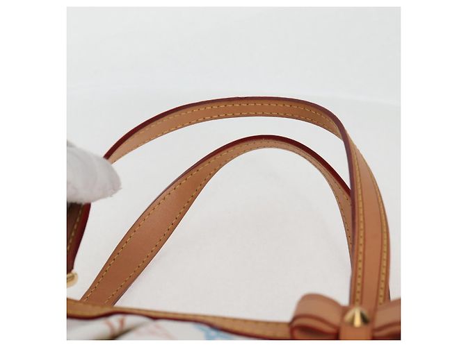 LOUIS VUITTON Multicolor Shirley GM Handtasche 2in1 Weiß M93214 LV Auth 115639SAM - Ansicht 14