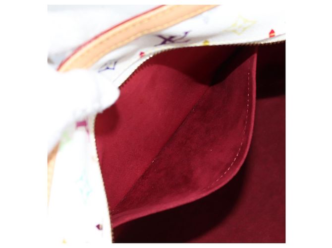 LOUIS VUITTON Multicolor Shirley GM Handtasche 2in1 Weiß M93214 LV Auth 115639SAM - Ansicht 24