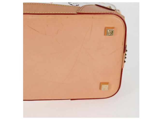LOUIS VUITTON Multicolor Shirley GM Handtasche 2in1 Weiß M93214 LV Auth 115639SAM - Ansicht 6