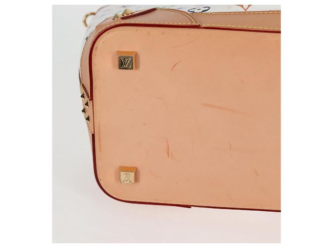 LOUIS VUITTON Multicolor Shirley GM Handtasche 2in1 Weiß M93214 LV Auth 115639SAM - Ansicht 7