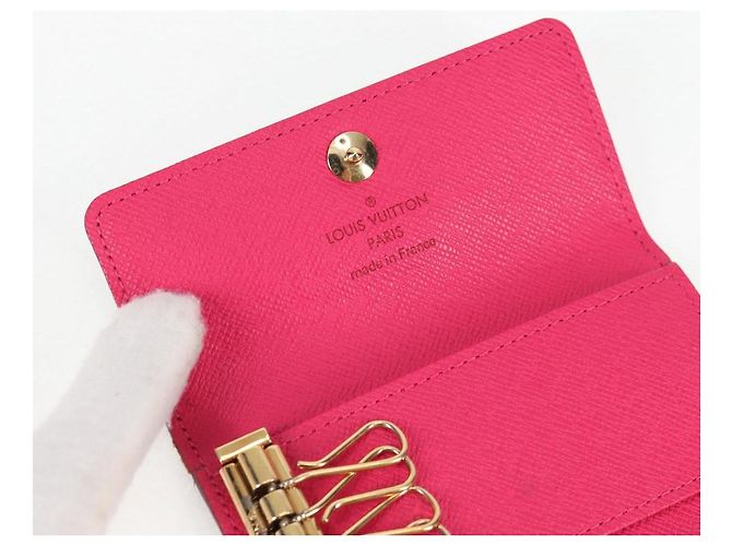 LOUIS VUITTON Multicolor Multicles 4 Key Case Black M93732 LV Auth yk18052M - view 18