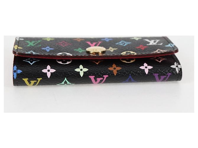 LOUIS VUITTON Multicolor Multicles 4 Key Case Black M93732 LV Auth yk18052M - view 6