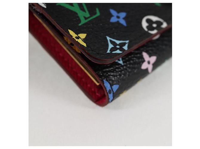 LOUIS VUITTON Multicolor Multicles 4 Key Case Black M93732 LV Auth yk18052M - view 7