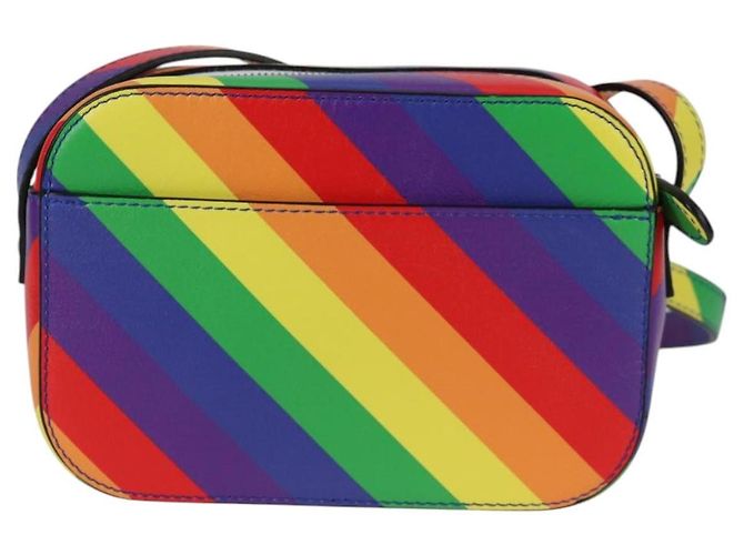 Balenciaga Borsa a spalla XS Camera in pelle Rainbow 558171 Auth 120939SAM - vista 2