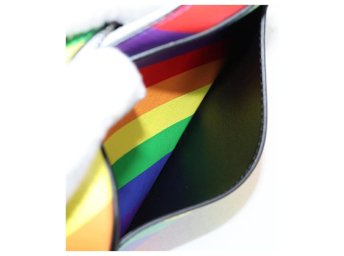 Balenciaga Borsa a spalla XS Camera in pelle Rainbow 558171 Auth 120939SAM - vista 23
