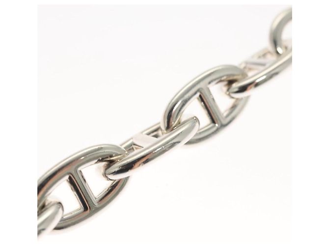 Hermès Bracciale Chaine d'Ancre MM HERMES Ag925 Argento Auth nb497SM - vista 18