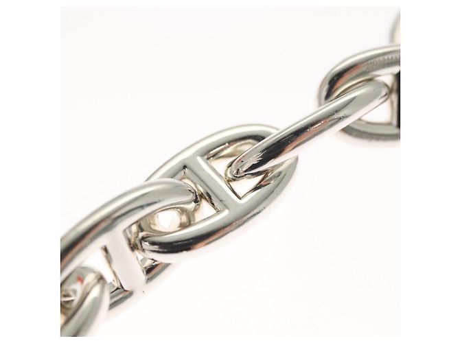 Hermès Bracciale Chaine d'Ancre MM HERMES Ag925 Argento Auth nb497SM - vista 3